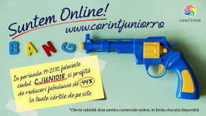 Reducere de 44% pentru toate cărțile de la Corint Junior, timp de doar 3 zile