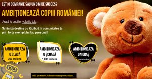 Ești firmă/om de succes? Ambiționează copiii României!
