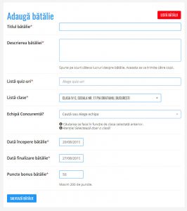 Tananana! De azi, EROII GOLD pot iniția noi bătălii de antrenament, cu puncte BONUS!