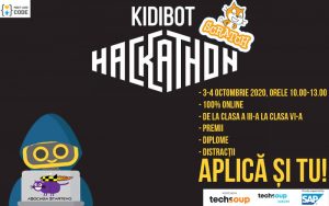 Te invităm la Kidibot Hackathon!