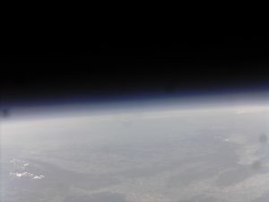 Cum a fost ieri la lansarea balonului cu Heliu la peste 37km altitudine