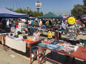 Exemplu educatie informala: cum a castigat ieri copilul meu bani (si experienta) la targul de vechituri Valea Cascadelor din Bucuresti