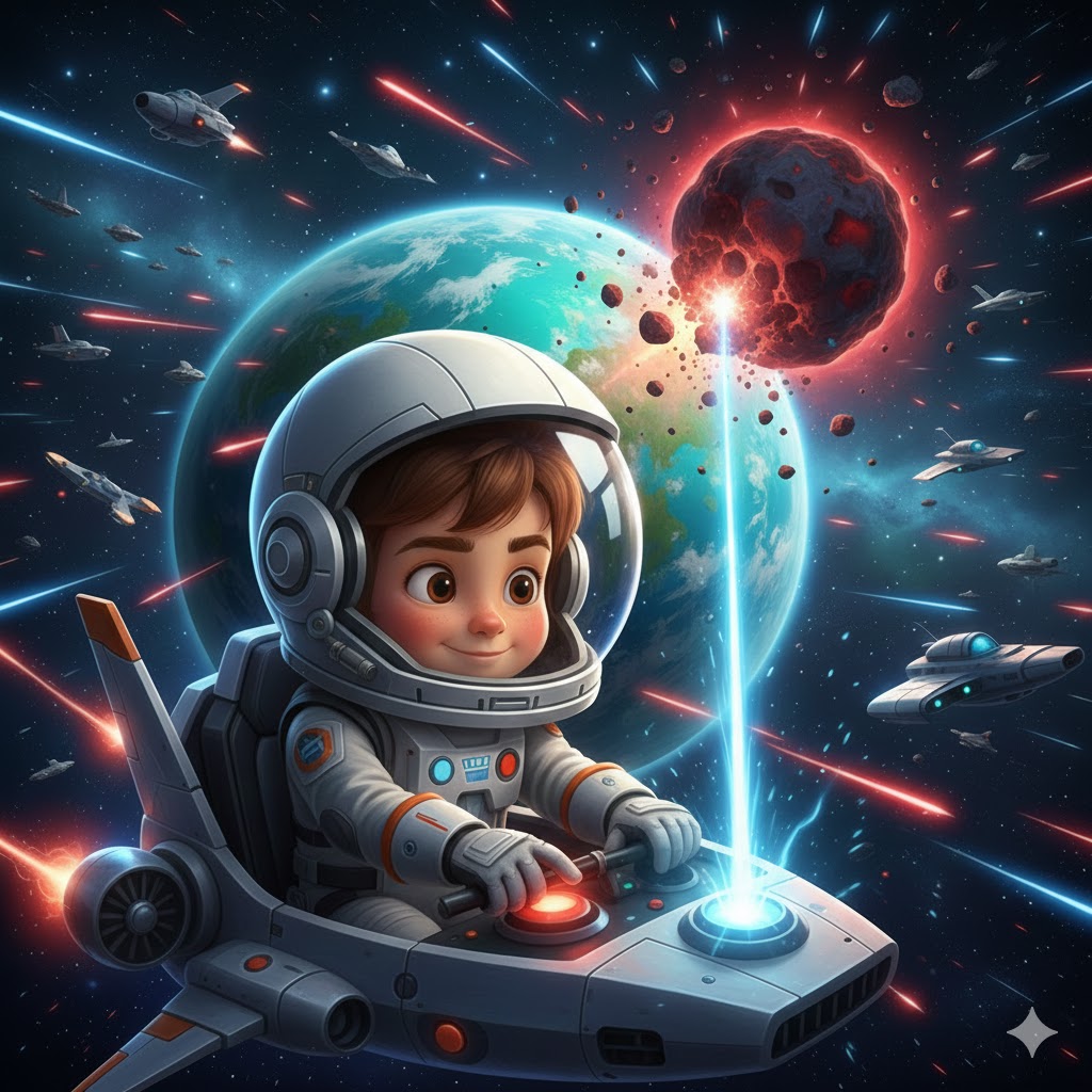 Personaj poveste - Astronaut