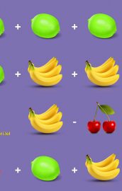 Problemă de matematică clasa a-III-a – Ghicește cât costă fructele!