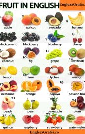 Fruits – Fructe – 1