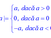 A3.MODULUL  UNUI NUMĂR REAL