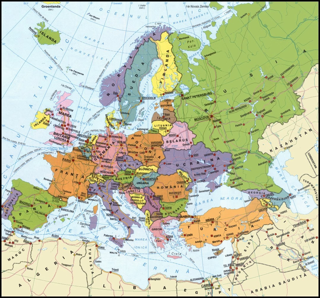 capitalele europei - KIDIBOT - Bătăliile Cunoașterii