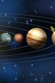 Soarele și planetele care gravitează în jurul lui (2)