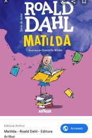 Matilda, Roald Dahl (Editura Arthur)