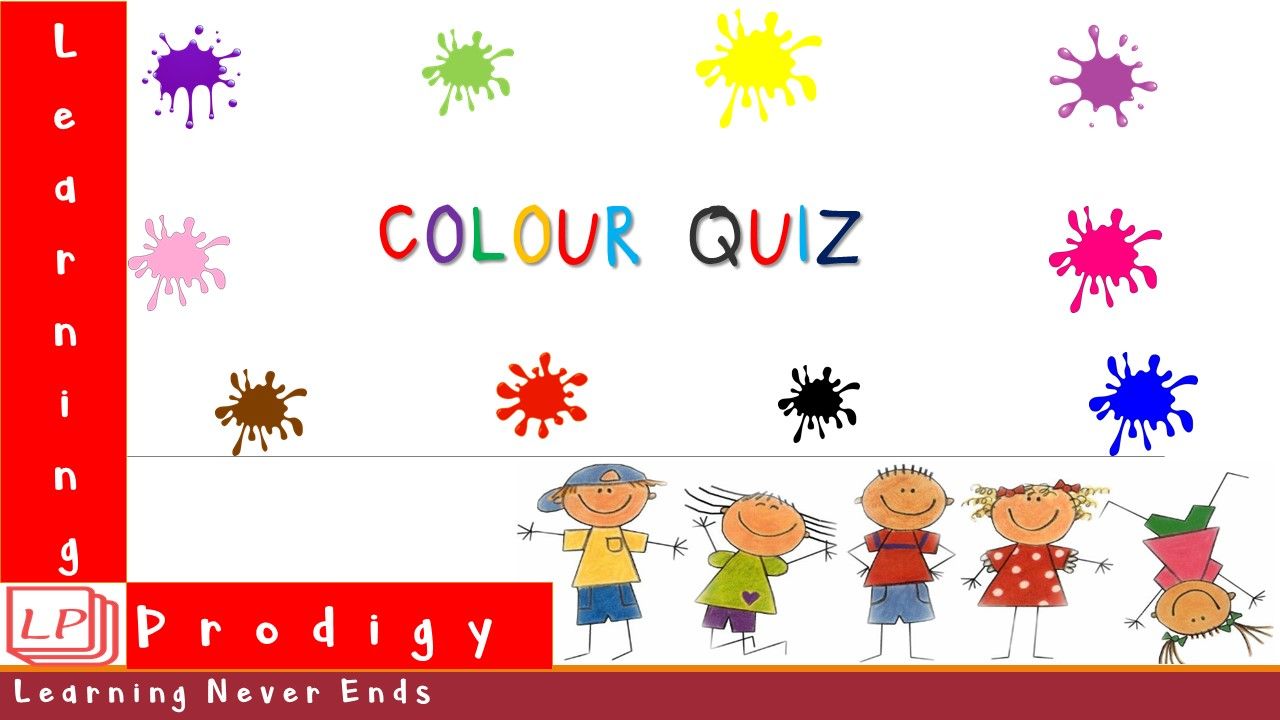 Colours quiz for all the kids KIDIBOT Bătăliile Cunoașterii